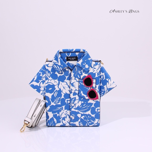 kate spade Handbags - Kate Spade Playa Printed 3d Shirt Crossbody In
